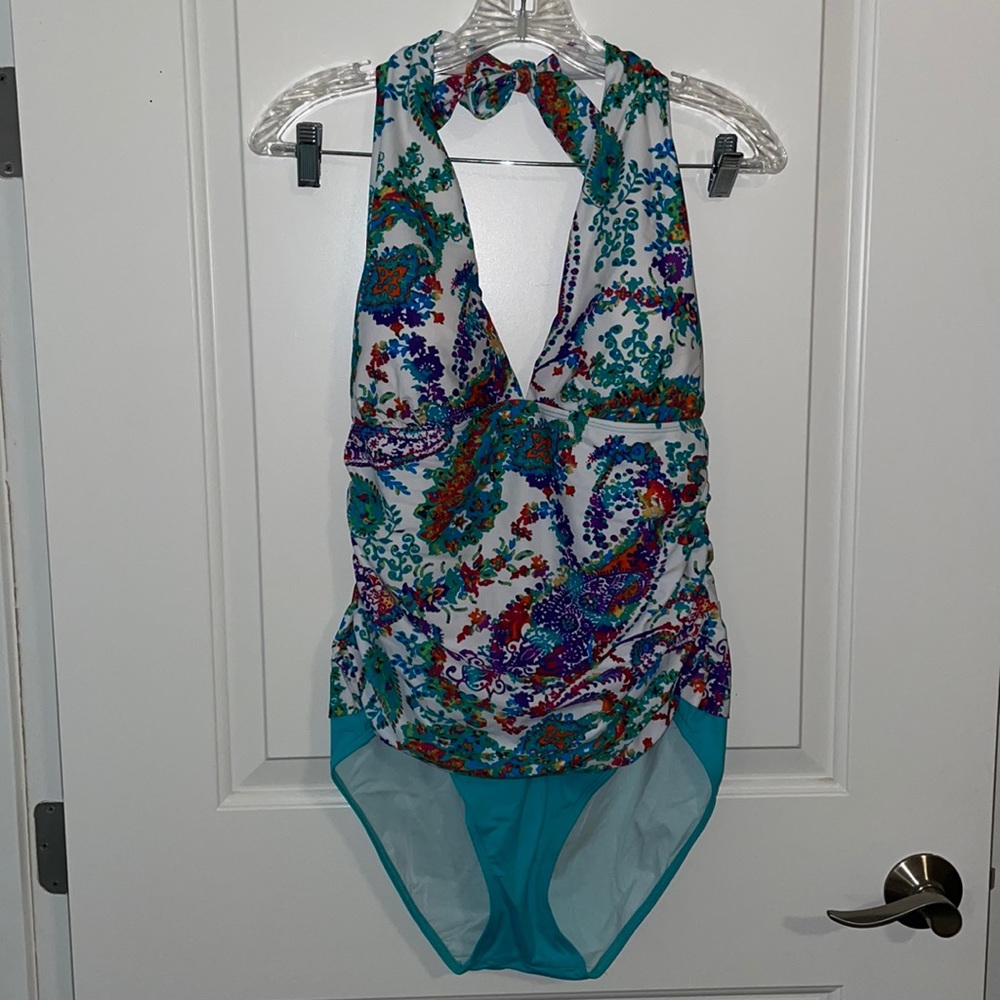 One Piece Halter Swimsuit
